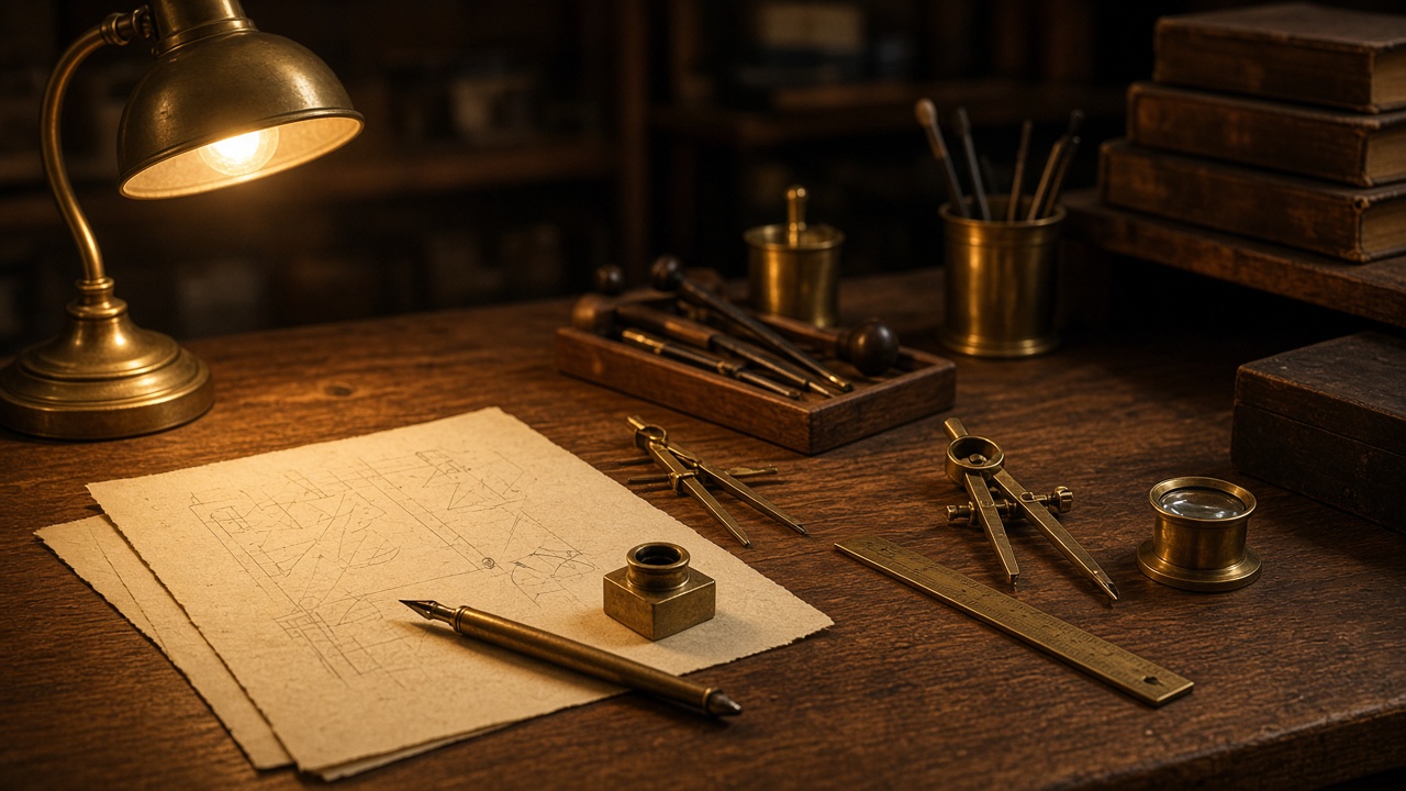 Editorial workspace imagery for Markstack
